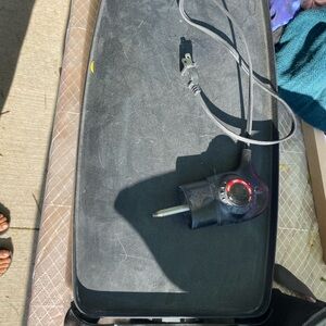 Black Electric Griddle with Temperature Control